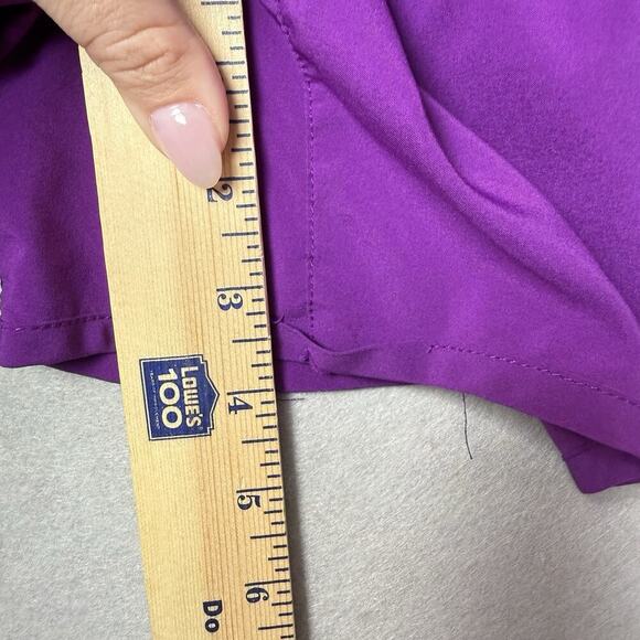 Nike Running Purple Athletic Shorts Elastic Waistband Jogging Workout Gym Size L - Picture 11 of 14
